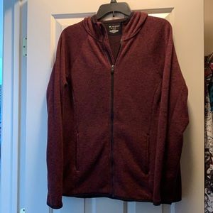 Ladies XL full zip hoodie